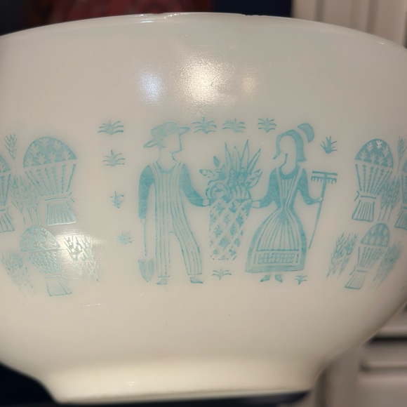 Pyrex vintage butterprint mixing bowls Cinderella bowls - Picture 3 of 4